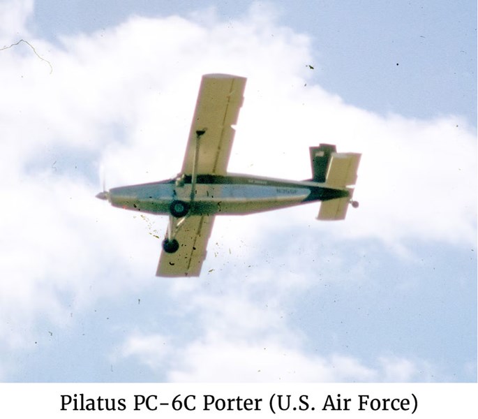 Photo of a Pilatus PC-6C Porter (U.S. Air Force)